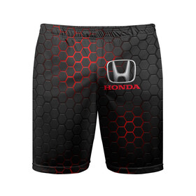 Мужские шорты спортивные с принтом HONDA ,  |  | acura | auto | cr z | honda | honda power | japan | japanese | nsx | sport | авто | автомобиль | автомобильные | акура | бренд | марка | машины | спорт | хонда | япония
