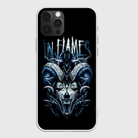 Чехол для iPhone 12 Pro Max с принтом IN FLAMES , Силикон |  | alternative | hardcore | in flames | punk | rock | usa | wolf | альтернатива | волк | панк | рок