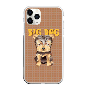 Чехол для iPhone 11 Pro матовый с принтом Большой пёс , Силикон |  | домашние животные | йоркширский терьер | собака | щенок