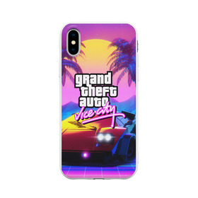 Чехол для iPhone X матовый с принтом GTA 2020 , Силикон | Печать на задней стороне чехла, без боковой панели | grand theft auto 2 | grand theft auto 3 | grand theft auto v | grand theft auto: san andreas | grand theft auto: vice city | gta 1 | gta 2 | gta 3 | gta 4 | gta 5 | gta online | gta v | город | игры