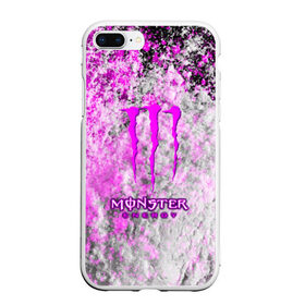 Чехол для iPhone 7Plus/8 Plus матовый с принтом MONSTER ENERGY , Силикон | Область печати: задняя сторона чехла, без боковых панелей | energy | monster energy | монстр | монстр энерджи