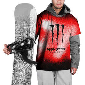 Накидка на куртку 3D с принтом MONSTER ENERGY , 100% полиэстер |  | Тематика изображения на принте: energy | monster energy | монстр | монстр энерджи