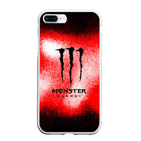 Чехол для iPhone 7Plus/8 Plus матовый с принтом MONSTER ENERGY , Силикон | Область печати: задняя сторона чехла, без боковых панелей | energy | monster energy | монстр | монстр энерджи