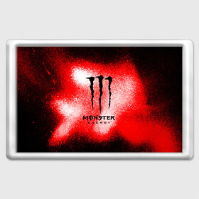 Магнит 45*70 с принтом MONSTER ENERGY , Пластик | Размер: 78*52 мм; Размер печати: 70*45 | Тематика изображения на принте: energy | monster energy | монстр | монстр энерджи