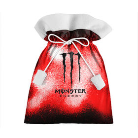 Подарочный 3D мешок с принтом MONSTER ENERGY , 100% полиэстер | Размер: 29*39 см | Тематика изображения на принте: energy | monster energy | монстр | монстр энерджи