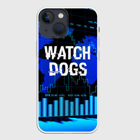Чехол для iPhone 13 mini с принтом Watch Dogs ,  |  | ded sec | game | name | ubisoft | watch dogs | watch dogs 2 | watch dogs legion | город | девушка | дрон | игры | имена | компьютеры | пистолет | телефон | технологии | хакер | юби