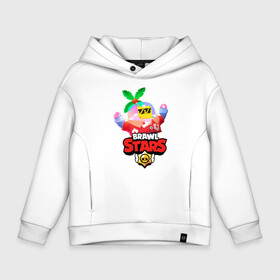 Детское худи Oversize хлопок с принтом BRAWL STARS TROPICAL SPROUT. , френч-терри — 70% хлопок, 30% полиэстер. Мягкий теплый начес внутри —100% хлопок | боковые карманы, эластичные манжеты и нижняя кромка, капюшон на магнитной кнопке | Тематика изображения на принте: brawl stars | crow | gale | leon | leon shark | max | mr.p | sally leon | shark | sprout | tara | tropical sprout | virus 8 bit | werewolf leon | акула | берли | бравл старс | ворон | макс | оборотень