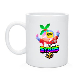 Кружка с принтом BRAWL STARS TROPICAL SPROUT. , керамика | объем — 330 мл, диаметр — 80 мм. Принт наносится на бока кружки, можно сделать два разных изображения | brawl stars | crow | gale | leon | leon shark | max | mr.p | sally leon | shark | sprout | tara | tropical sprout | virus 8 bit | werewolf leon | акула | берли | бравл старс | ворон | макс | оборотень