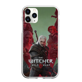 Чехол для iPhone 11 Pro матовый с принтом The Witcher 5-летие , Силикон |  | blood and wine | cd project red | games | geralt | hearts of stone | the witcher | wild hunt | ведьмак | геральт | дикая охота | игры | йеннифер | каменные сердца | кровь и вино | трисс | цири