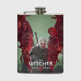 Фляга с принтом The Witcher 5-летие , металлический корпус | емкость 0,22 л, размер 125 х 94 мм. Виниловая наклейка запечатывается полностью | Тематика изображения на принте: blood and wine | cd project red | games | geralt | hearts of stone | the witcher | wild hunt | ведьмак | геральт | дикая охота | игры | йеннифер | каменные сердца | кровь и вино | трисс | цири