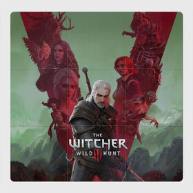 Магнитный плакат 3Х3 с принтом The Witcher 5-летие , Полимерный материал с магнитным слоем | 9 деталей размером 9*9 см | blood and wine | cd project red | games | geralt | hearts of stone | the witcher | wild hunt | ведьмак | геральт | дикая охота | игры | йеннифер | каменные сердца | кровь и вино | трисс | цири