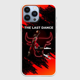 Чехол для iPhone 13 Pro Max с принтом ПОСЛЕДНИЙ ТАНЕЦ ,  |  | 23 | bulls | chicago bulls | jordan | logo | michael jordan | nba | paris saint germain | psg | red | sport | the last dance | быки | джордан | лого | майкл джордан | последний танец | псж | спорт | чикаго буллс