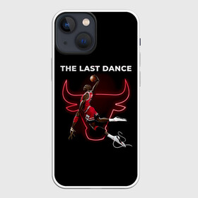 Чехол для iPhone 13 mini с принтом ПОСЛЕДНИЙ ТАНЕЦ ,  |  | 23 | bulls | chicago bulls | jordan | logo | michael jordan | nba | paris saint germain | psg | red | sport | the last dance | быки | джордан | лого | майкл джордан | последний танец | псж | спорт | чикаго буллс