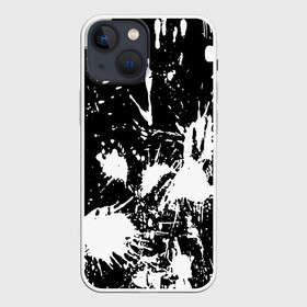 Чехол для iPhone 13 mini с принтом ABSTRACT ,  |  | abstraction | geometry | hexagon | neon | paints | stripes | texture | triangle | абстракция | брызги | геометрия | краски | неон | неоновый | соты | текстура