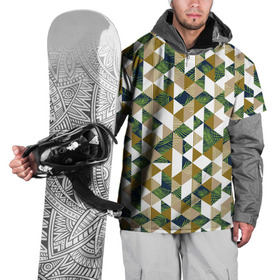 Накидка на куртку 3D с принтом Хипстерские треугольники , 100% полиэстер |  | hawaii | hipster | pattern | summer | гаваи | гавайи | гавайская | летняя | лето | листы | листья | модная | отдых | отпуск | пальмы | паттерн | текстура | треугольники | хипстер | яркая