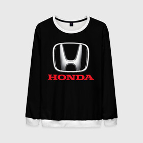 Мужской свитшот 3D с принтом HONDA , 100% полиэстер с мягким внутренним слоем | круглый вырез горловины, мягкая резинка на манжетах и поясе, свободная посадка по фигуре | acura | auto | cr z | honda | honda power | japan | japanese | nsx | sport | авто | автомобиль | автомобильные | акура | бренд | марка | машины | спорт | хонда | япония