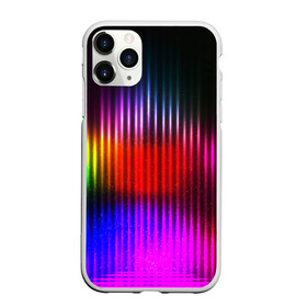 Чехол для iPhone 11 Pro Max матовый с принтом WAVES COLOR , Силикон |  | abstraction | geometry | optic | optical | pattern | visual | абстракция | геометрия | линии | оптические | оптический узор | полосы | психоделика | разводы | текстуры | узор | узоры | фрактал