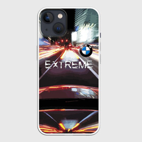 Чехол для iPhone 13 с принтом BMW Extreme ,  |  | bmw | city | extreme | germany | highway | night | prestige | speed | track | turn | бмв | германия | город | ночь | престиж | скорость | трасса | шоссе | экстрим