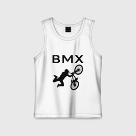 Детская майка хлопок с принтом Велоспорт BMX (Z) ,  |  | bicycle | bicyclist | bike | biker | bmx | cycle | rider | байкер | бмх | вело | велогонщик | велосепедист | велосипед | гонщик