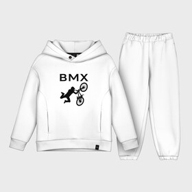 Детский костюм хлопок Oversize с принтом Велоспорт BMX (Z) ,  |  | bicycle | bicyclist | bike | biker | bmx | cycle | rider | байкер | бмх | вело | велогонщик | велосепедист | велосипед | гонщик