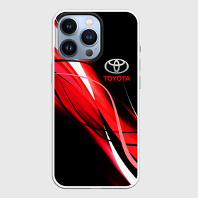 Чехол для iPhone 13 Pro с принтом TOYOTA ,  |  | auto | sport | toyota | авто | автомобиль | автомобильные | бренд | марка | машины | спорт | тойота