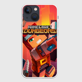 Чехол для iPhone 13 mini с принтом Minecraft dungeons. ,  |  | craft | game | mine | minecraft | minecraftmemories | pixel | tnt | twitter | блок | динамит | игра | красный блок | майнкрафт | маркус перссон | пиксель | ремесло | тротил | шахта