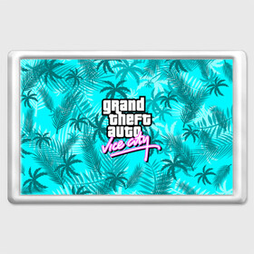 Магнит 45*70 с принтом GTA VICE CITY , Пластик | Размер: 78*52 мм; Размер печати: 70*45 | Тематика изображения на принте: grand theft auto | grove street | grove street 4 life | gta | gta 4 | gta 5 | gta sa | gta v | samp | san andreas | грув стрит | игры | самп | сан андреас