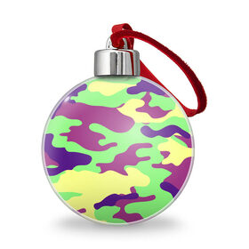 Ёлочный шар с принтом Камуфляж , Пластик | Диаметр: 77 мм | военный | городской | защитный | камуфляж | кислота | кислотные цвета | кислотный | кислотный камуфляж | краски | милитари | пиксельный | пятнистый | тактический | яркий камуфляж