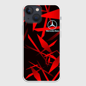 Чехол для iPhone 13 mini с принтом Mercedes Benz ,  |  | benz | mercedes | абстракция | авто | бенц | краска | машина | мерседес | мотоцикл | неон | текстура