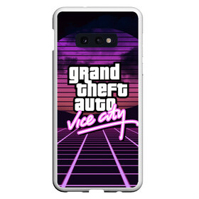 Чехол для Samsung S10E с принтом GTA VICE CITY , Силикон | Область печати: задняя сторона чехла, без боковых панелей | grand theft auto | grove street | grove street 4 life | gta | gta 4 | gta 5 | gta sa | gta v | gta vice city | neon | samp | san andreas | vice city | грув стрит | игры | неон | самп | сан андреас