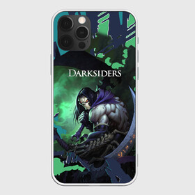 Чехол для iPhone 12 Pro Max с принтом Darksiders 2 , Силикон |  | darksiders 2 | апокалипсис | арт | верблюд | война | всадник | желтый | игра | компьютерная | конь | монстры | серый