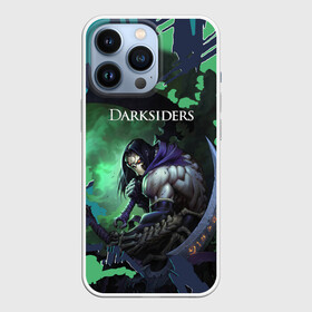 Чехол для iPhone 13 Pro с принтом Darksiders 2 ,  |  | darksiders 2 | апокалипсис | арт | верблюд | война | всадник | желтый | игра | компьютерная | конь | монстры | серый