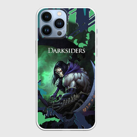 Чехол для iPhone 13 Pro Max с принтом Darksiders 2 ,  |  | darksiders 2 | апокалипсис | арт | верблюд | война | всадник | желтый | игра | компьютерная | конь | монстры | серый