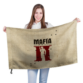 Флаг 3D с принтом Mafia 2 , 100% полиэстер | плотность ткани — 95 г/м2, размер — 67 х 109 см. Принт наносится с одной стороны | 2 | 2020 | definitive | edition | mafia | банда | вито | гангстеры | герои | дон | игра | капоне | компьютерная | корлеоне | крестный | культ | мафия | мешковина | настольная | отец | персонаж | фильм