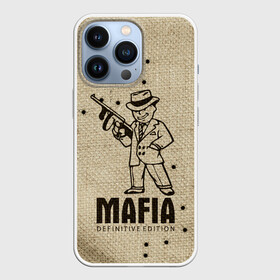 Чехол для iPhone 13 Pro с принтом Mafia 2 ,  |  | 2 | 2020 | definitive | edition | mafia | банда | вито | гангстеры | герои | дон | игра | капоне | компьютерная | корлеоне | крестный | культ | мафия | мешковина | настольная | отец | персонаж | фильм