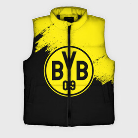 Мужской жилет утепленный 3D с принтом BORUSSIA ,  |  | borussia | fc | football | football club | sport | боруссия | спорт | спортивные | униформа | фк | футбол | футбольный клуб