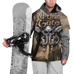 Накидка на куртку 3D с принтом baldur`s gate 3 , 100% полиэстер |  | baldur s | baldur s gate | baldur s gate 3 | demons | knights | monsters | балдур | демоны | игры | монстры | рыцари
