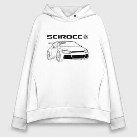 Женское худи Oversize хлопок с принтом Scirocco (Z) , френч-терри — 70% хлопок, 30% полиэстер. Мягкий теплый начес внутри —100% хлопок | боковые карманы, эластичные манжеты и нижняя кромка, капюшон на магнитной кнопке | amarok | arteon | caravelle | golf | polo | scirocco | teramont | tiguan | touareg | transporter | volkswagen | vw | wv | авто | автомобиль | ам | бренд | карбон | машина | машины | народный автомобиль | фольксваген