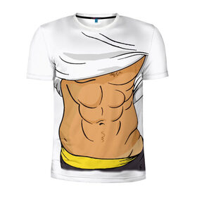 Мужская футболка 3D спортивная с принтом Мужской торс , 100% полиэстер с улучшенными характеристиками | приталенный силуэт, круглая горловина, широкие плечи, сужается к линии бедра | высказывание | идея | манера | мемы | мужской | разные | рисунок | символ | торс