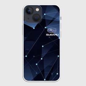 Чехол для iPhone 13 mini с принтом SUBARU. ,  |  | abstract | auto | brand | car | geometry | sport | subaru | texture | абстракция | авто | автомобильные | бренд | геометрия | классика | машины | модные | спорт | стиль | субару | текстура