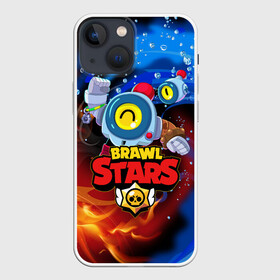 Чехол для iPhone 13 mini с принтом BRAWL STARS NANI ,  |  | bibi | brawl stars | coach mike | crow | gale | leon | leon shark | max | mecha crow | mortis | mr.p | nani | phoenix | sally leon | sandy | spike | sprout | tara | virus 8 bit | werewolf | ворон | оборотень