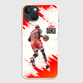 Чехол для iPhone 13 с принтом ПОСЛЕДНИЙ ТАНЕЦ ,  |  | 23 | bulls | chicago bulls | jordan | logo | michael jordan | nba | paris saint germain | psg | red | sport | the last | быки | джордан | лого | майкл джордан | последний танец | псж | спорт | чикаго буллс