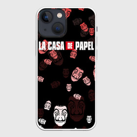 Чехол для iPhone 13 mini с принтом La Casa de Papel | Бумажный дом (Z) ,  |  | la casa de papel | netflix | берлин | бумажный дом | лиссабон | профессор | сальва | токио