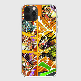 Чехол для iPhone 12 Pro Max с принтом JoJos Bizarre Adventure , Силикон |  | anime | jojo | аниме | джоджо | жожо | комикс | манга | мультик | мультфильм | персонаж