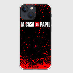 Чехол для iPhone 13 mini с принтом La Casa de Papel (+спина) (Z) ,  |  | la casa de papel | netflix | берлин | бумажный дом | лиссабон | профессор | сальва | токио