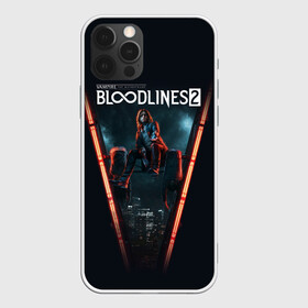 Чехол для iPhone 12 Pro с принтом Bloodlines 2 , силикон | область печати: задняя сторона чехла, без боковых панелей | bloodlines 2 | vampire | vampire the masquerade | vampire the masquerade bloodlines 2 | vampire: the masquerade – bloodlines 2