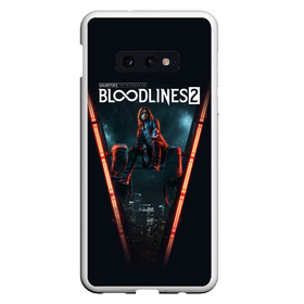 Чехол для Samsung S10E с принтом Bloodlines 2 , Силикон | Область печати: задняя сторона чехла, без боковых панелей | bloodlines 2 | vampire | vampire the masquerade | vampire the masquerade bloodlines 2 | vampire: the masquerade – bloodlines 2