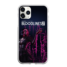 Чехол для iPhone 11 Pro Max матовый с принтом Bloodlines 2 , Силикон |  | bloodlines 2 | vampire | vampire the masquerade | vampire the masquerade bloodlines 2 | vampire: the masquerade – bloodlines 2