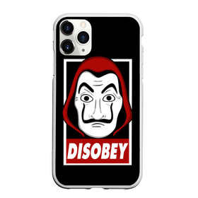 Чехол для iPhone 11 Pro матовый с принтом Бумажный Дом , Силикон |  | casa | de | disobey | la | mask | netflix | papel | бумажный | деньги | дом | маска | маски | сериал