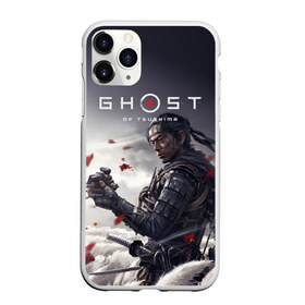 Чехол для iPhone 11 Pro Max матовый с принтом Ghost of Tsushima , Силикон |  | ghost of tsushima | jin | tsushima | призрак цсусимы | призрак цусимы